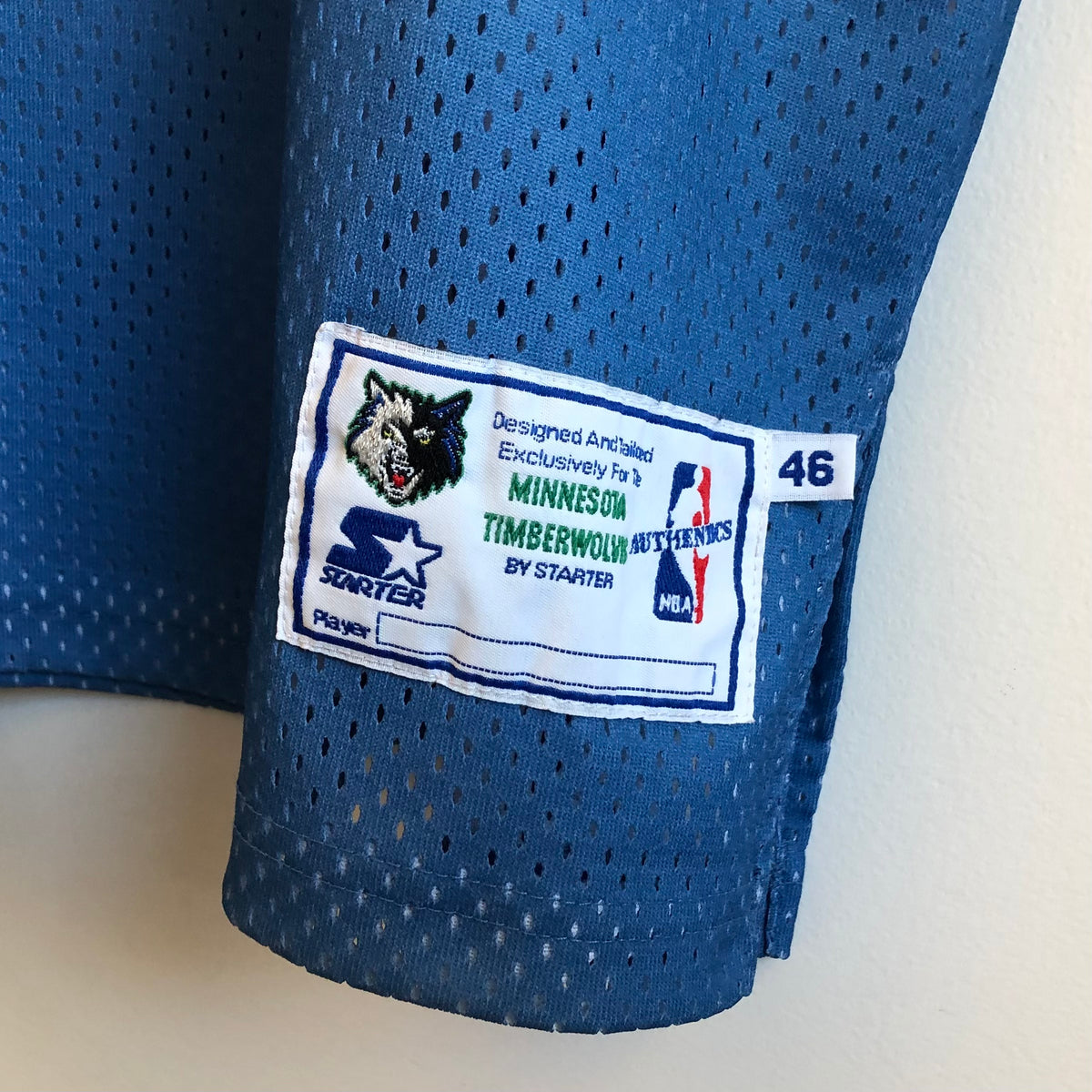 Vintage Stephon Marbury Minnesota Timberwolves Reversible Jersey