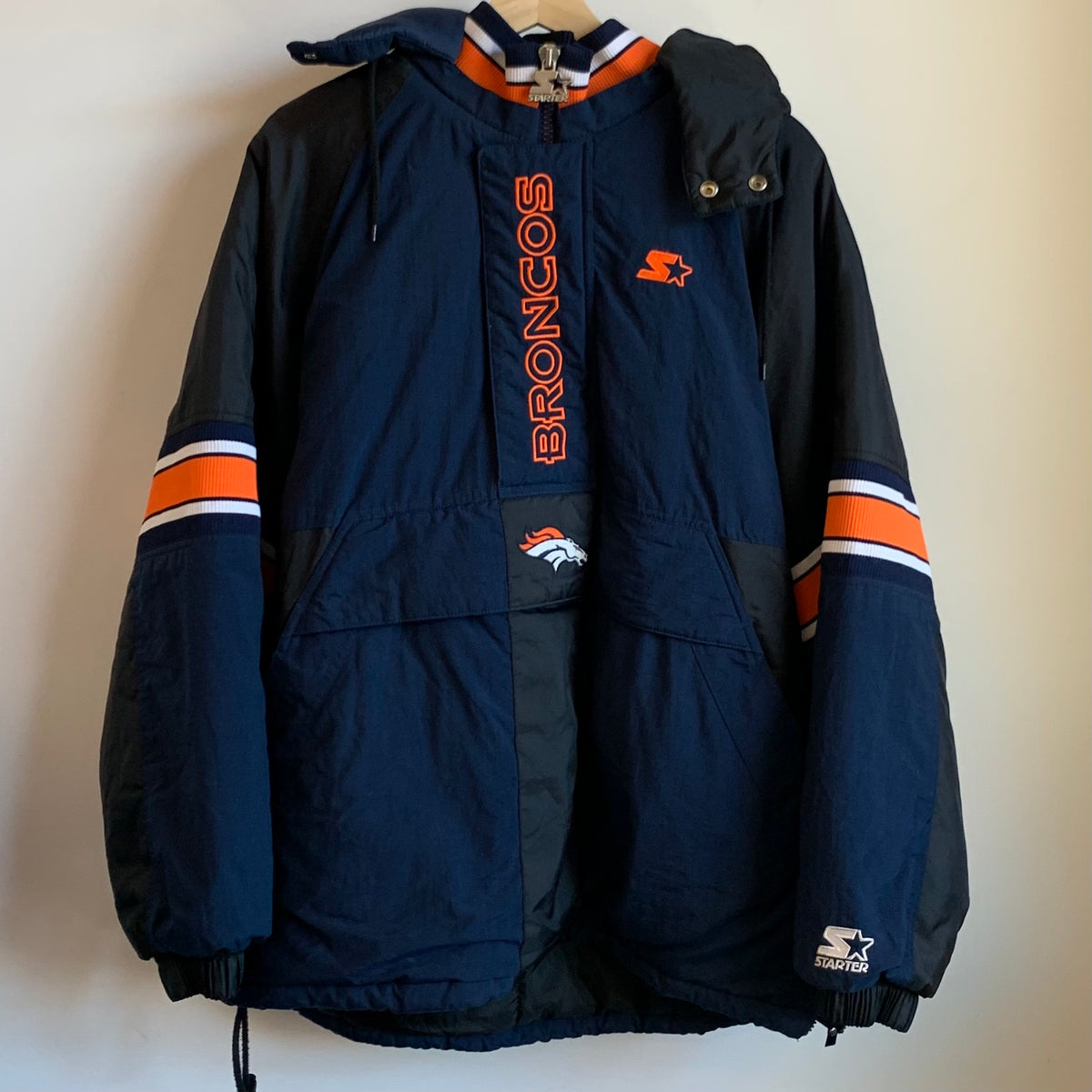 Vintage Denver Broncos Starter Jacket Parka L – Laundry