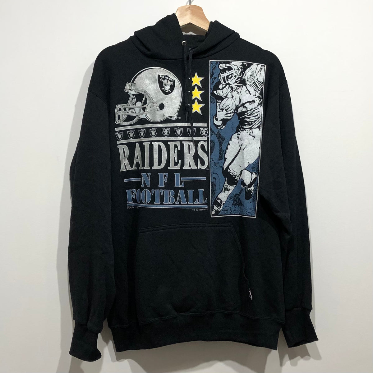 Vintage Los Angeles Raiders Sweatshirt Hoodie Logo 7 M – Laundry