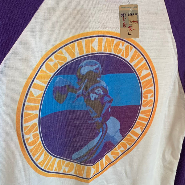 Vintage Minnesota Vikings Shirt Youth L