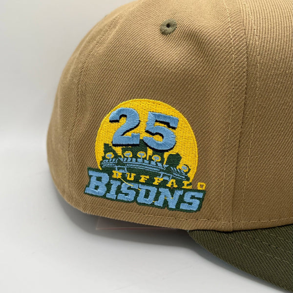 Buffalo Bisons Baseball Fitted Hat 7 1/2