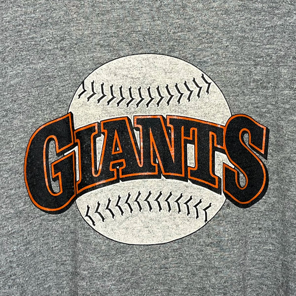 Vintage 1980s San Francisco Giants Baseball Cut Off Tee Shirt M