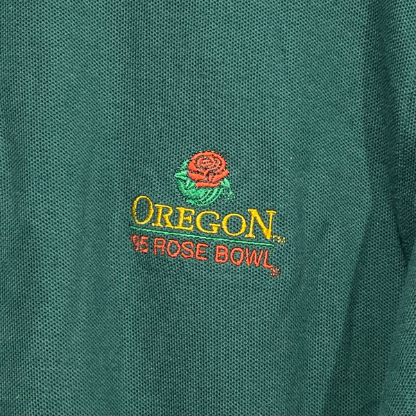 1995 Oregon Ducks Rose Bowl Polo Shirt XL