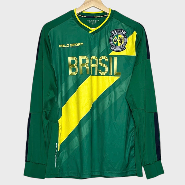 Polo Sport Brazil Long Sleeve Soccer Jersey M