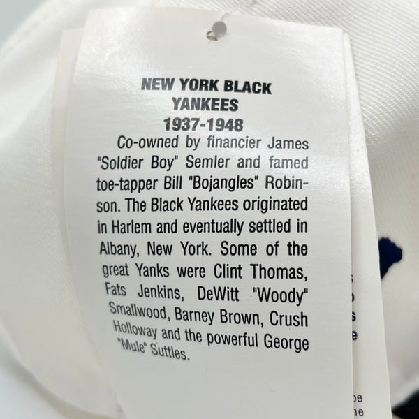 Vintage 1990s New York Black Yankees Negro Leagues Snapback Hat