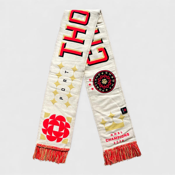 Portland Thorns 2022 NWSL Champions Soccer Scarf