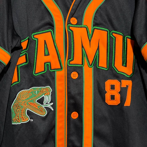 Florida A&M FAMU Rattlers Baseball Jersey L