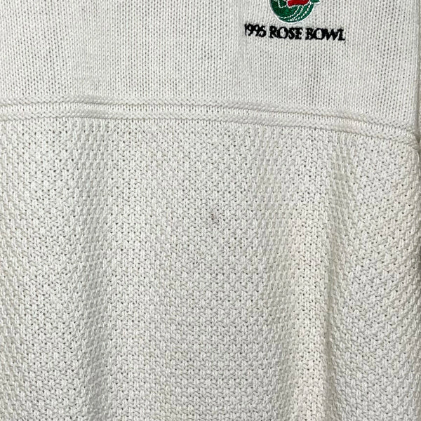 Vintage Oregon Ducks Football 1995 Rose Bowl Knit Sweater M