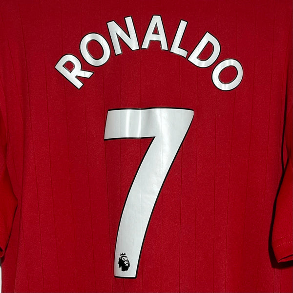Cristiano Ronaldo Manchester United 2022/23 Home Soccer Jersey Youth M
