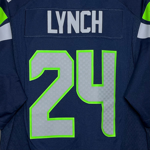 Marshawn Lynch Seattle Seahawks Football Jersey M