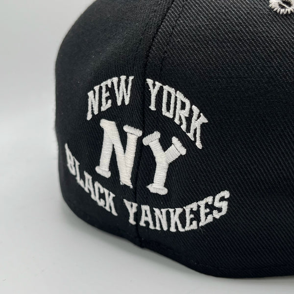 Vintage 1990s New York Black Yankees Negro Leagues Fitted Hat 6 7/8