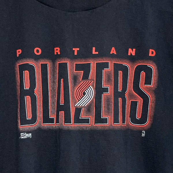 Vintage 1990s Portland Trail Blazers Tee Shirt Youth L