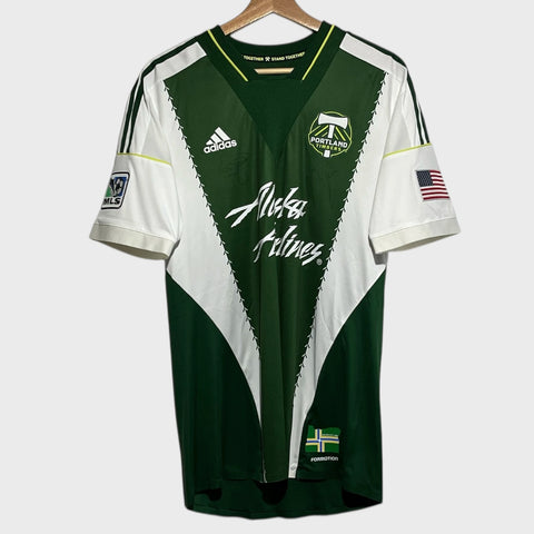 Portland Timbers 2013/14 Pro Cut Home Soccer Jersey L (Autographed)