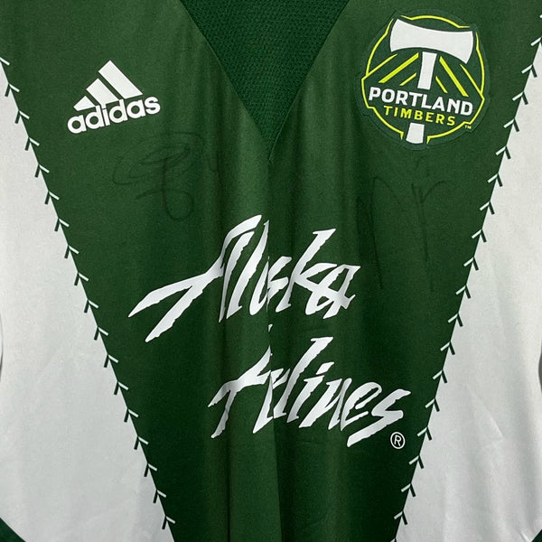 Portland Timbers 2013/14 Pro Cut Home Soccer Jersey L (Autographed)