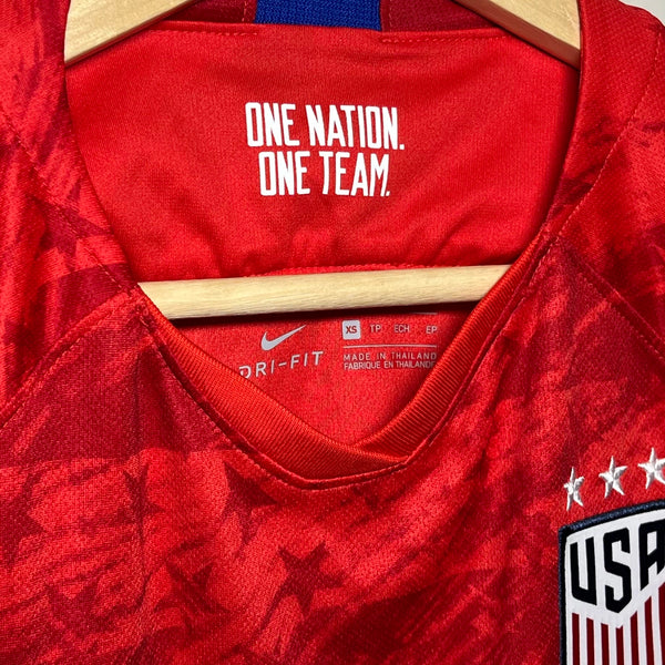 USWNT US Soccer 2019 World Cup Away Jersey Women’s XS