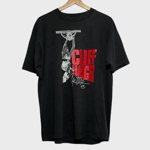 Vintage 1990s Cliff Robinson Portland Trail Blazers “Cliff Hanger” Tee Shirt XL