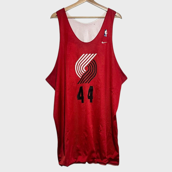 Vintage Brian Grant Portland Trail Blazers Practice Worn Basketball Jersey 3XL