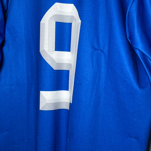 Mario Balotelli Italy Home Soccer Jersey L