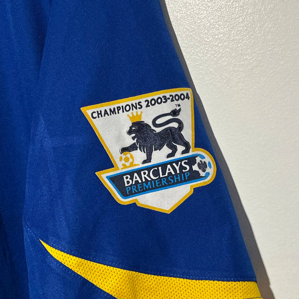 Dennis Bergkamp Arsenal Gunners 2004/05 Away Soccer Jersey XL