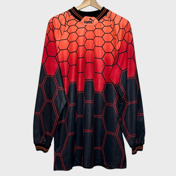 1. FC Koln 1997/98 Long Sleeve Soccer Goalkeeper Template Jersey L