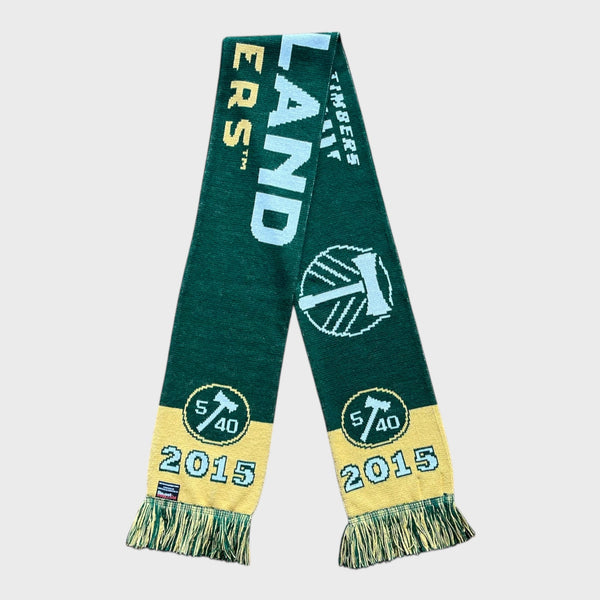 Portland Timbers 2015 Soccer Scarf Of The Month