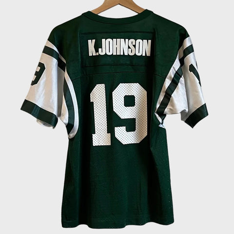 Vintage Keyshawn Johnson New York Jets Jersey Youth XL