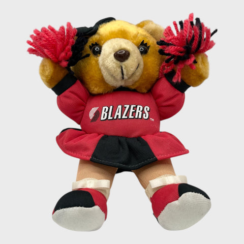 Vintage Portland Trail Blazers Cheerleader Plush Teddy Bear