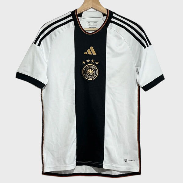 Germany 2022 World Cup Home Soccer Jersey Youth XL