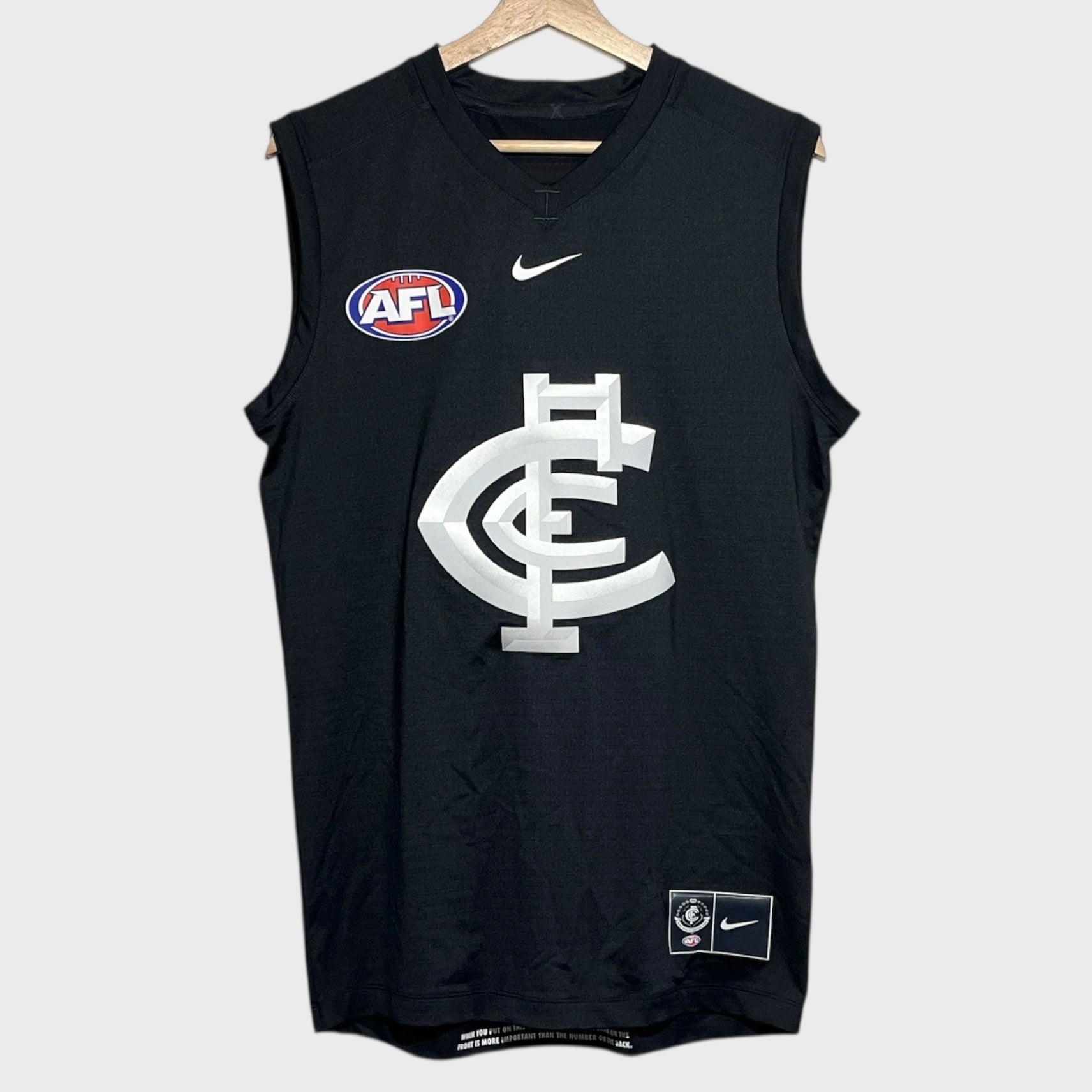 Carlton Blues 2019 Sleeveless Australian Football Jersey L