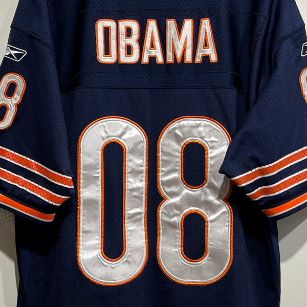 Barrack Obama Chicago Bears Jersey XL