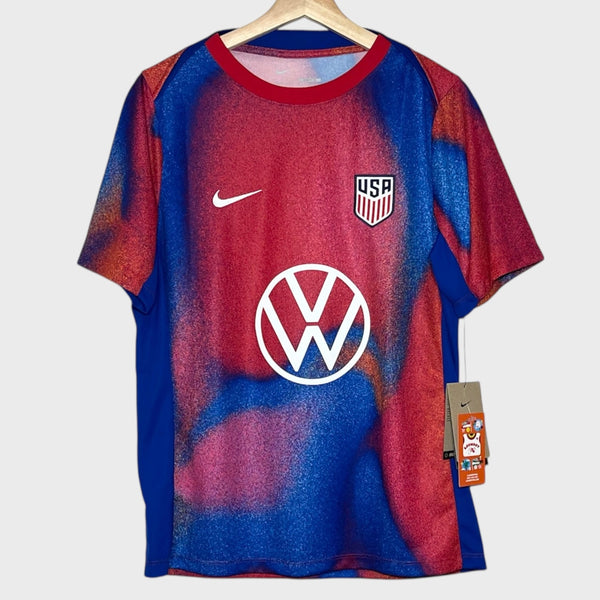 USMNT US Soccer 2024/25 Pre Match Jersey M