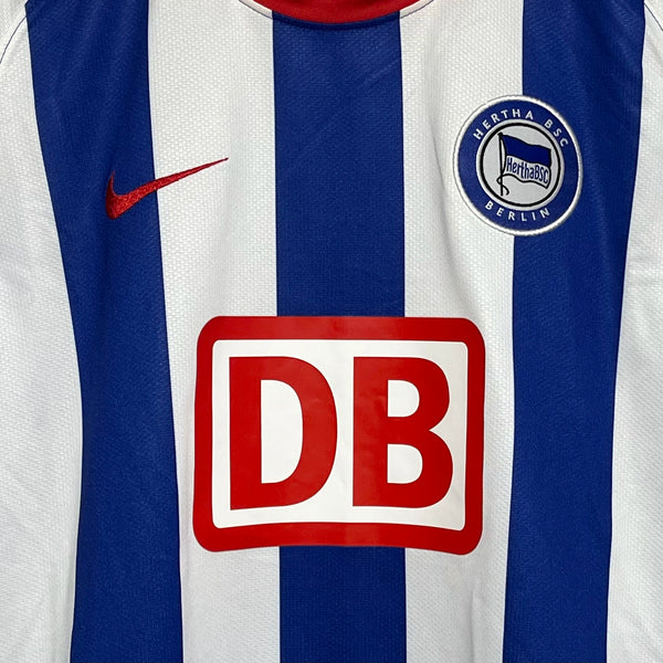 Hertha BSC 2008/09 Home Soccer Jersey M