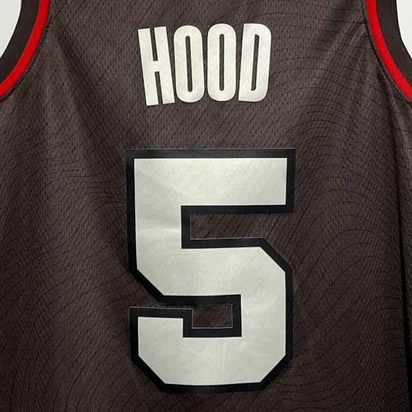 Rodney Hood Portland Trail Blazers City Edition Basketball Jersey S