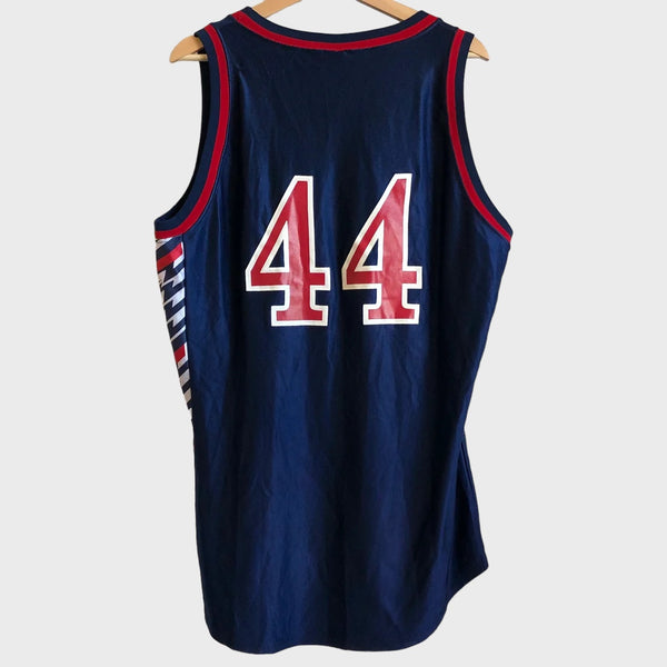 Vintage West All-Stars Game Worn Basketball Jersey L