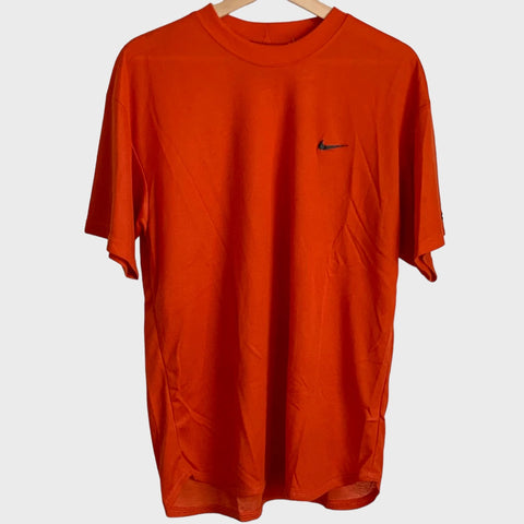 Vintage Orange Mini Logo Shirt M