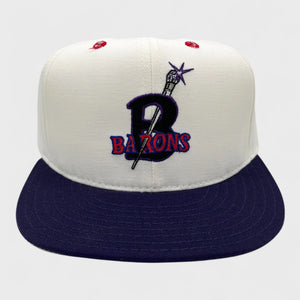 Vintage 1990s Birmingham Black Barons Negro Leagues Fitted Hat 7 1/8