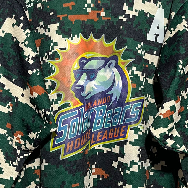 Orlando Solar Bears Hockey Jersey M