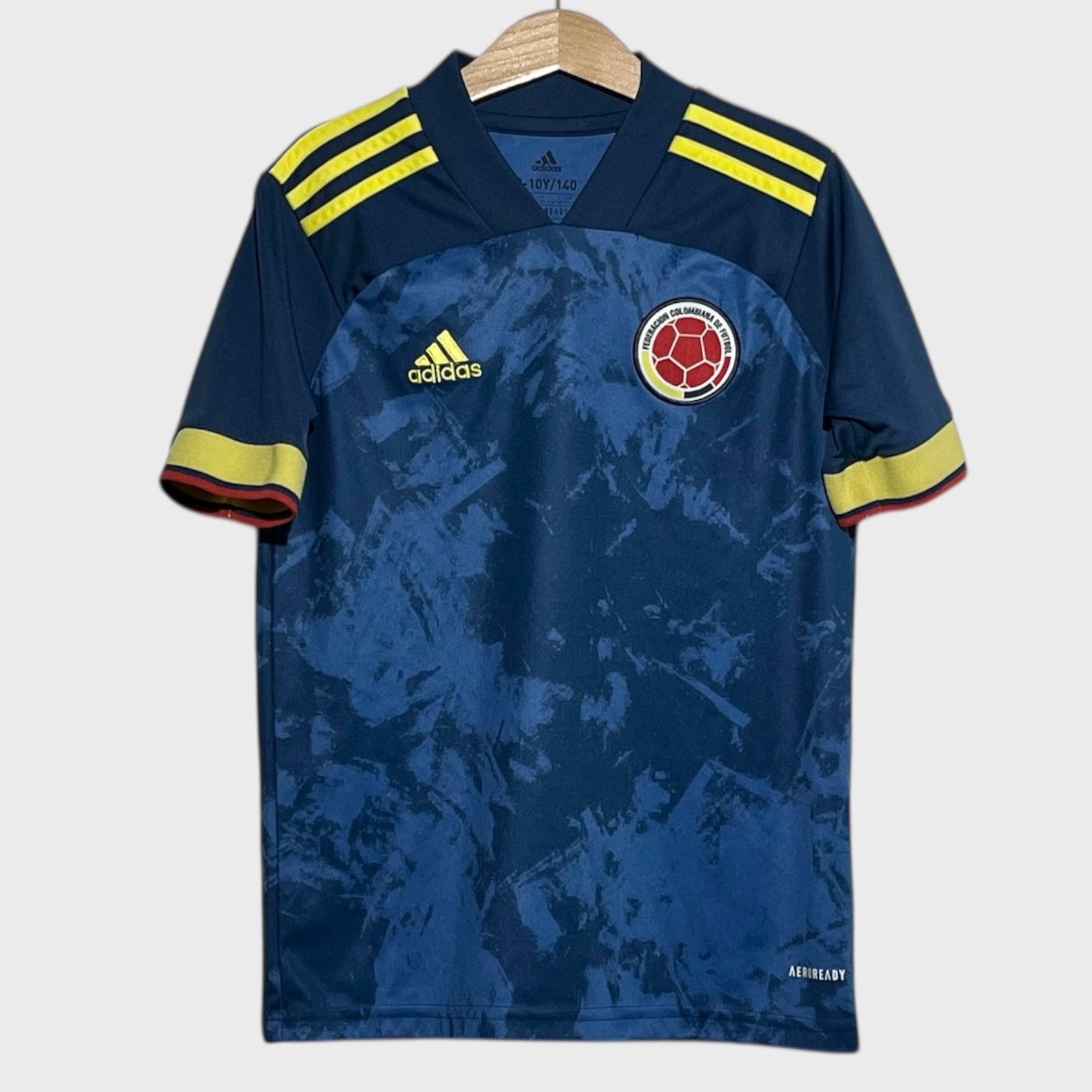 Colombia 2019/20 Away Soccer Jersey Youth S
