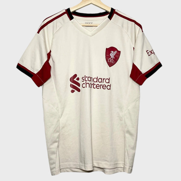 Mo Salah Liverpool FC 2025/26 Away Soccer Jersey S
