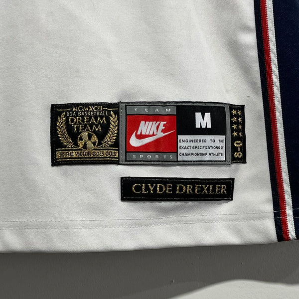 Clyde Drexler USA Dream Team Basketball Jersey M