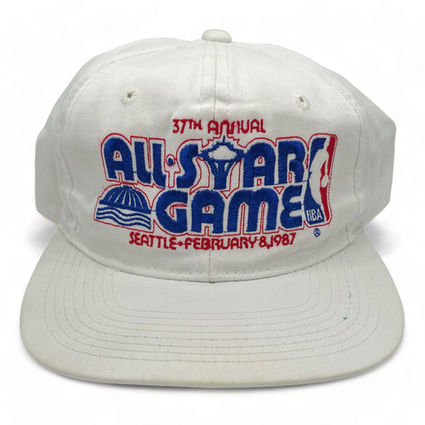 1987 NBA All Star Game Snapback Hat Seattle