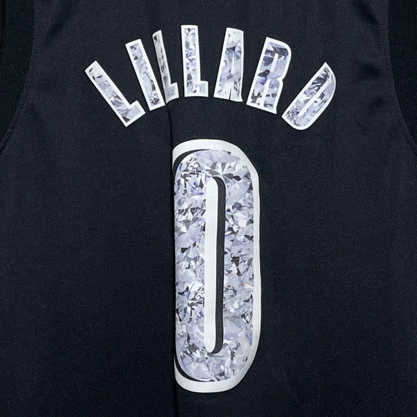 Damian Lillard Portland Trail Blazers Diamond Basketball Jersey L