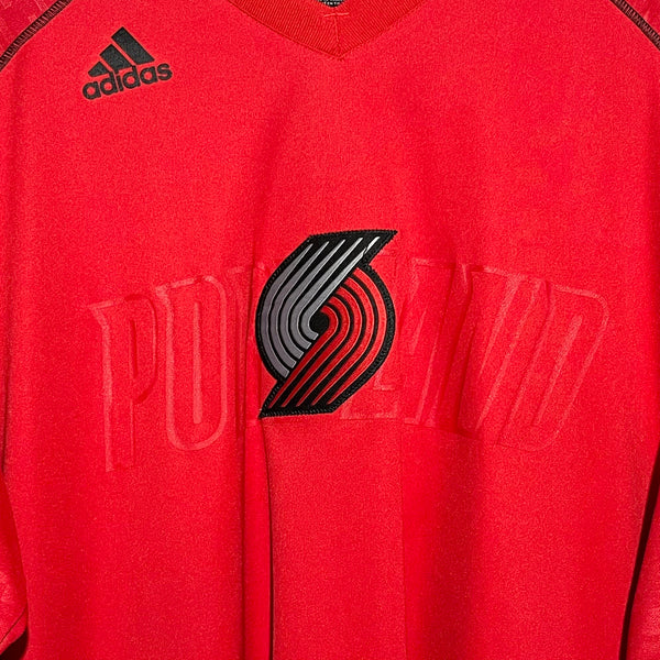 Portland Trail Blazers 2012/13 Long Sleeve Basketball Shooting Shirt XL