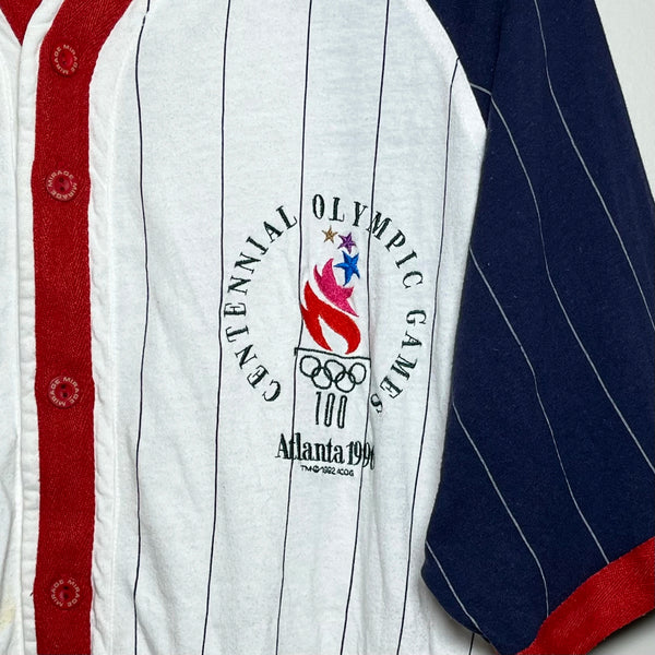 Vintage 1996 Centennial Olympic Games Baseball Jersey 2XL