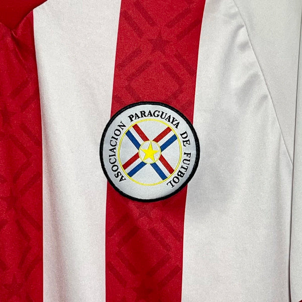 Paraguay Home Soccer Jersey L