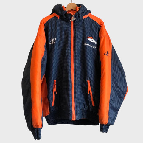 Vintage Denver Broncos Parka Jacket XL