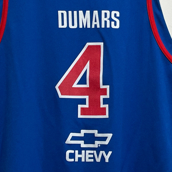 Joe Dumars / Richard Hamilton Detroit Pistons Reversible Jersey S