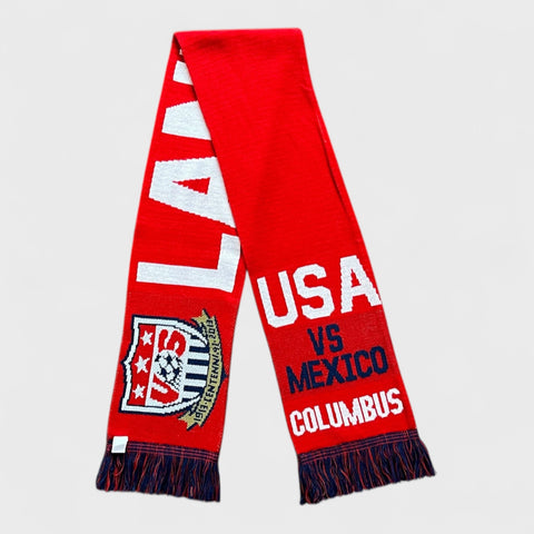 USMNT 2013 USA vs Mexico Soccer Match Scarf