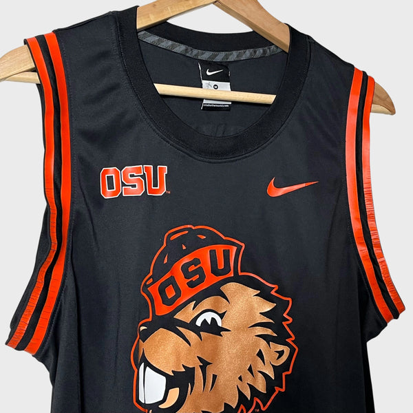 Benny Beaver Oregon State OSU Basketball Jersey M