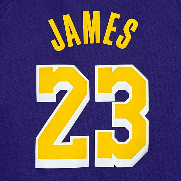 LeBron James Los Angeles Lakers Basketball Jersey Youth XL